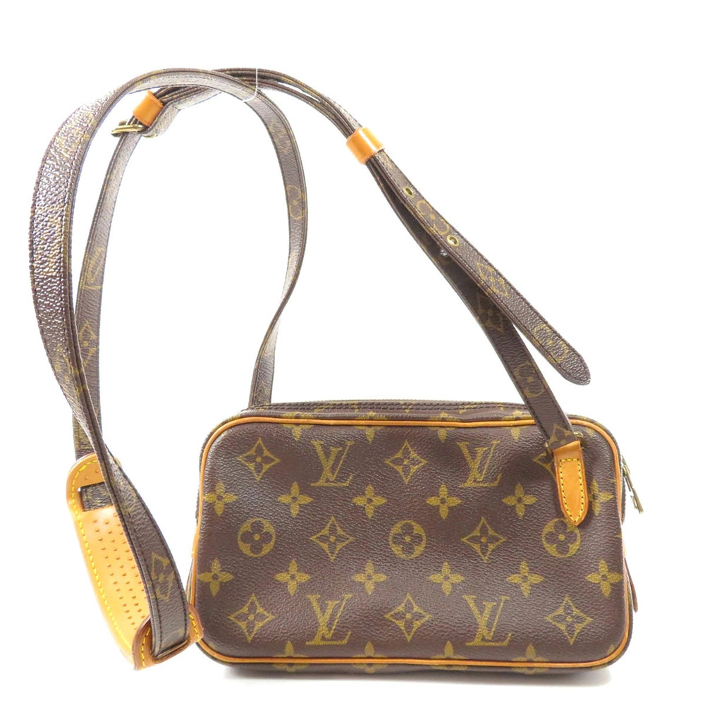 Louis Vuitton Marly Bandoulire Shoulder Bag Canvas Monogram Brown